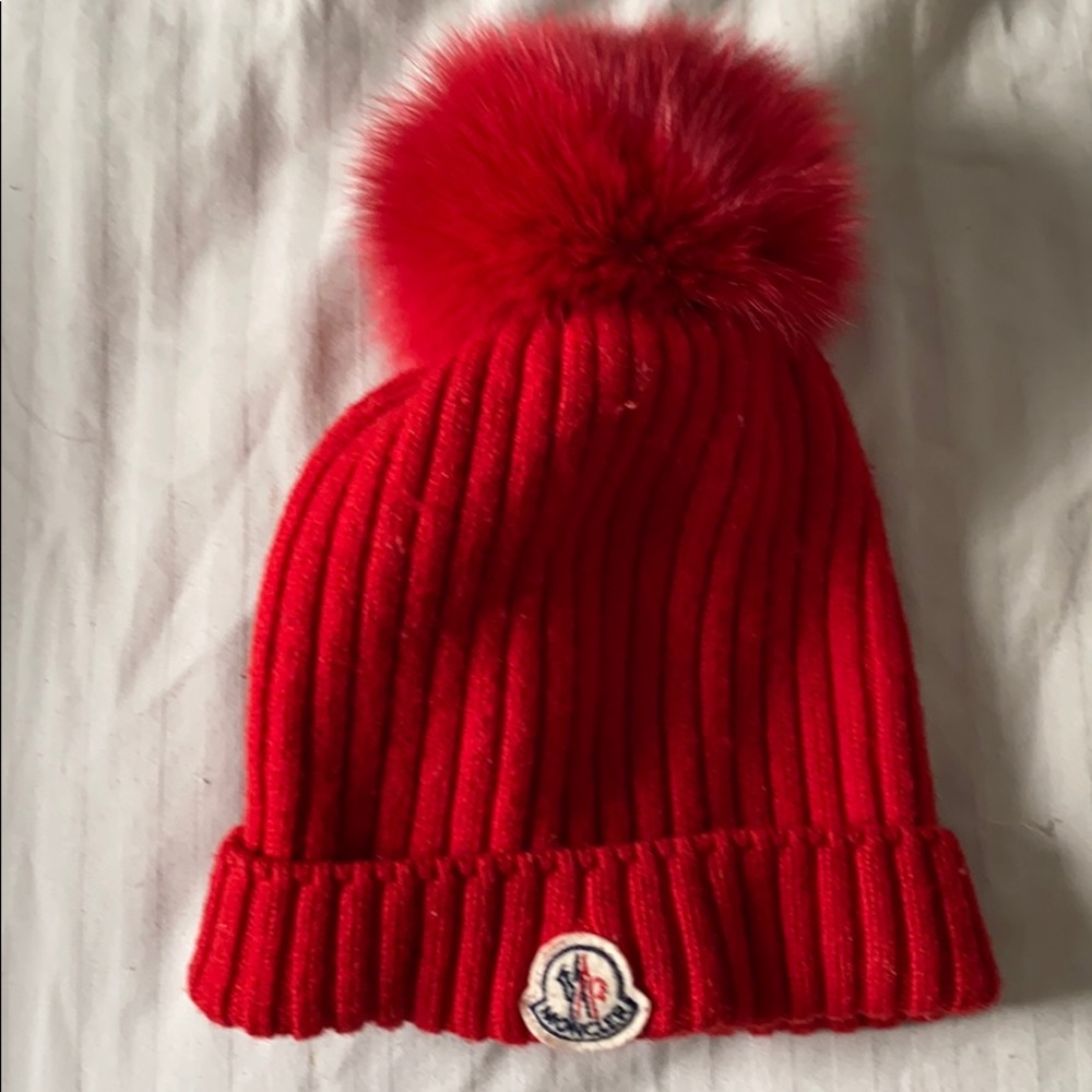 moncler winter hat authentic